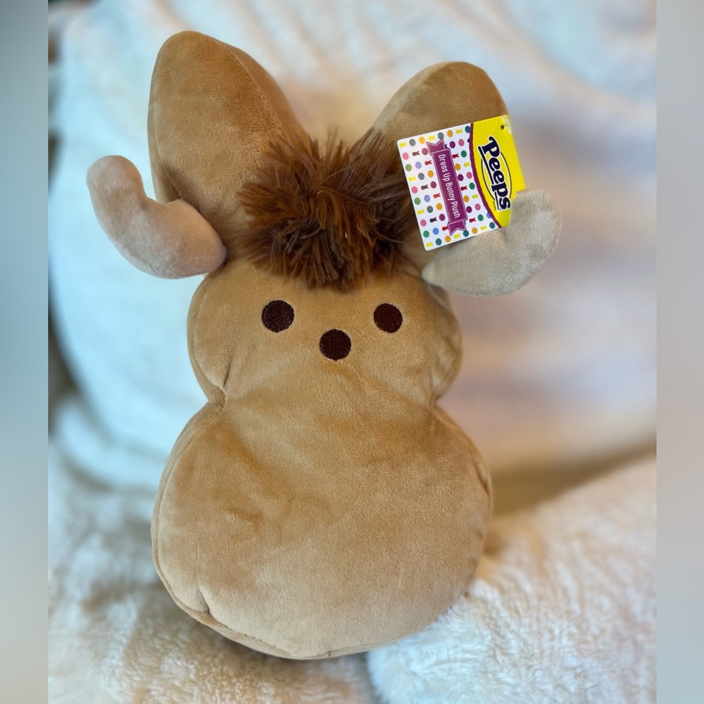 NWT PEEPS🐮 Highland Cow Bunny Plush